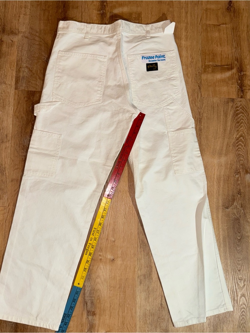 NWT Stan Ray Pants Mens 34 White OG Painter Relaxed Worker Trouser Size 34x30